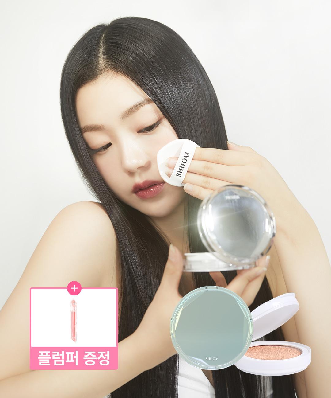 숌 [플럼퍼 증정]퍼펙트 딥커버 비건 쿠션 기획세트 [본품+리필]💛BEST💛