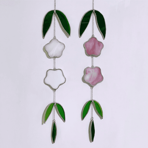 (9ine to 6ix) Greeny Suncatcher Flower