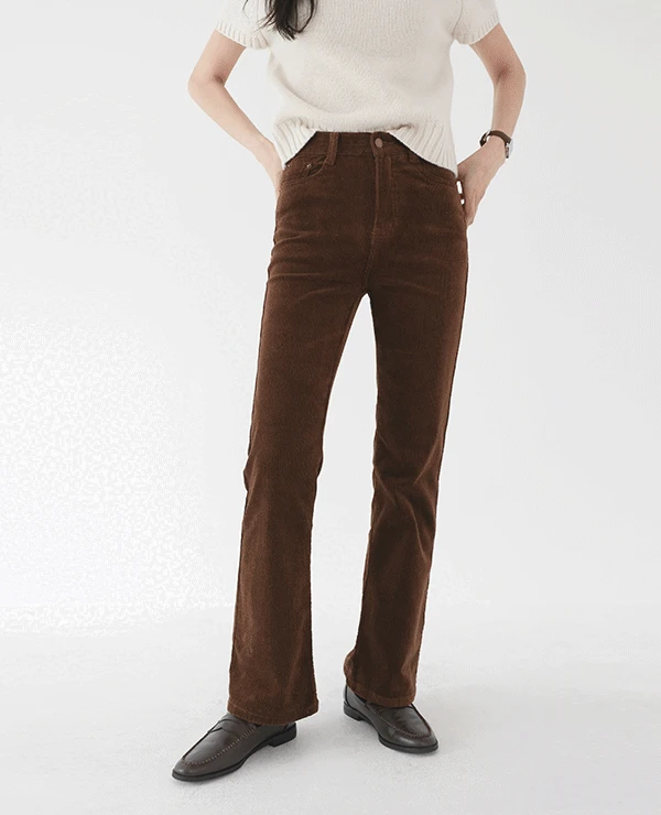 하이더 골덴 롱 부츠컷 코듀로이 팬츠 (2color)