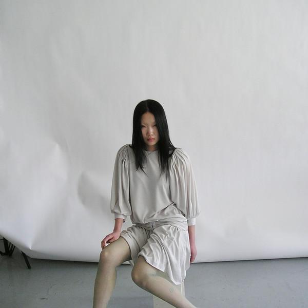 Art Nouveau Dress - sage green