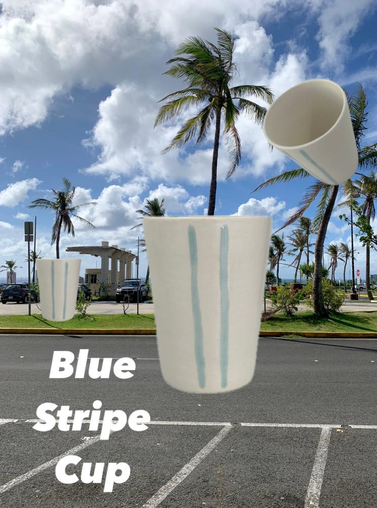 Blue Stripe Cup