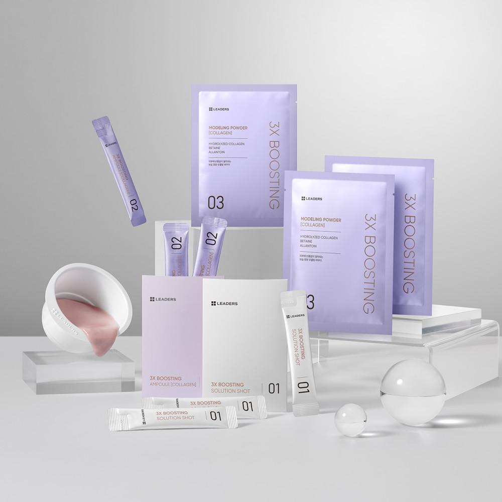 [콜라겐 3회분] 리더스 3X 부스팅 모델링 마스크