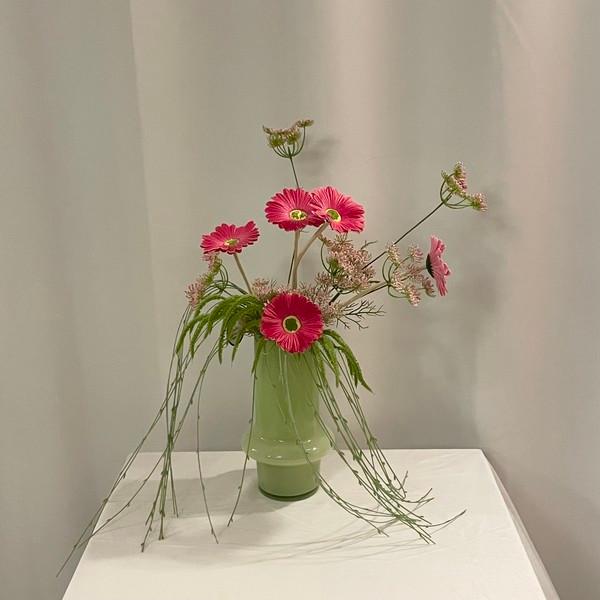 [viviflo] 조화세트 02 핑크거베라 주르륵   / pink Gerbera set (2/3 순차발송)