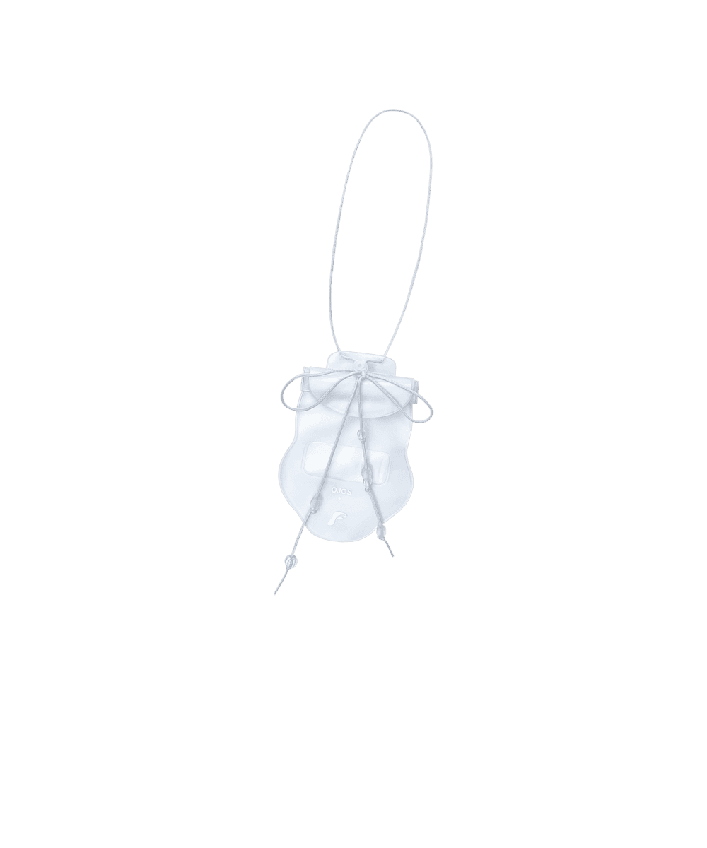 FILA X OJOS Transparent Beads Mini-Bag