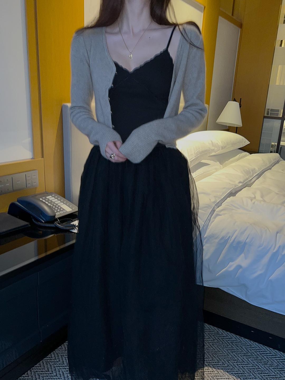 Lace Camisole Sha Dress - 주문폭주 2/13 순차발송