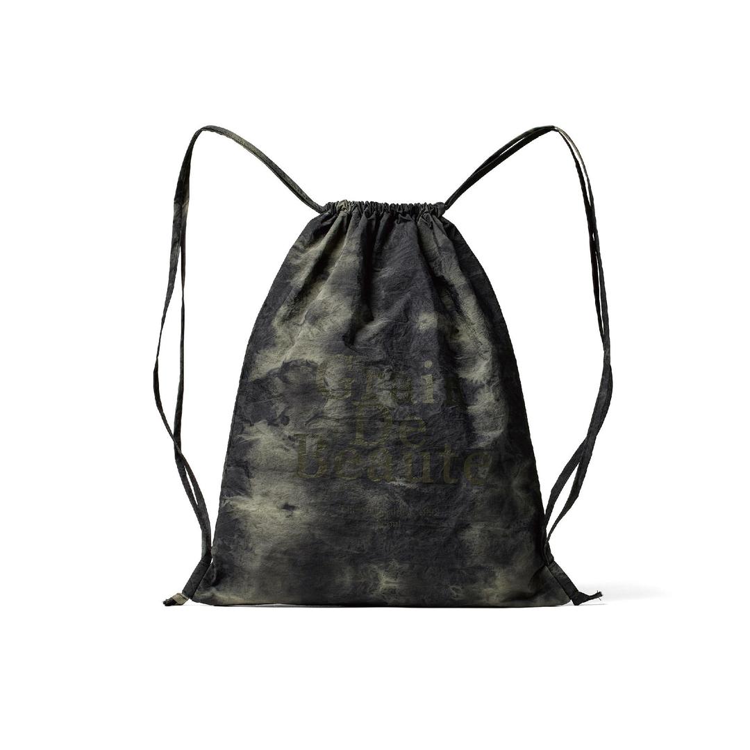 Signature String Gym Sack [CHACOAL]