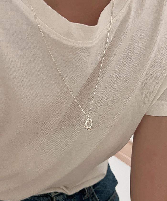 레브드제이 *주문폭주 (silver925) 샌드 롱 목걸이 *2color