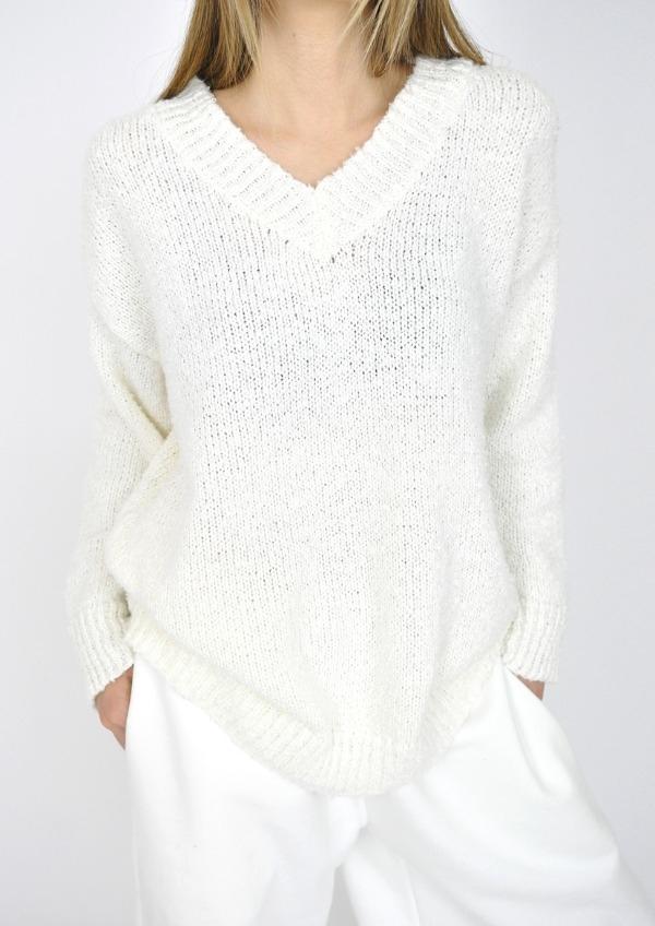 light boucle V knit (3color)
