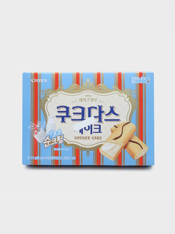 크라운 쿠크다스 케이크 77g