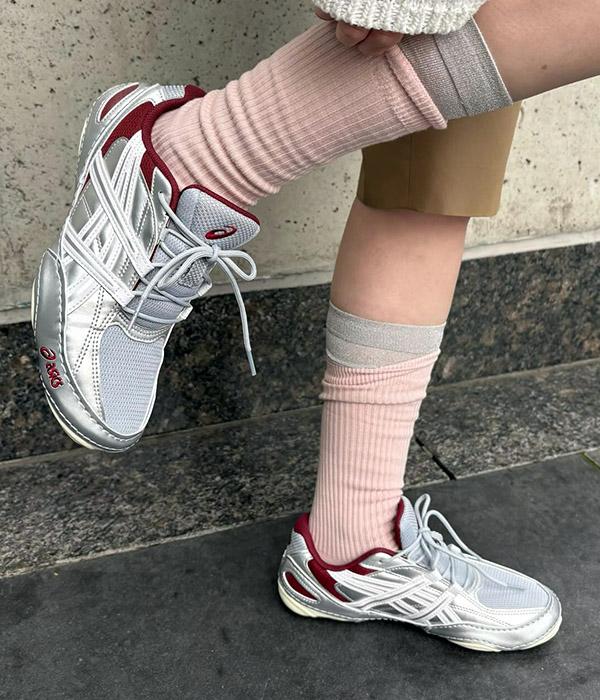 메소프501 아식스 하이퍼싱크 피드몬트 그레이 실버 러닝화 1203A879-020