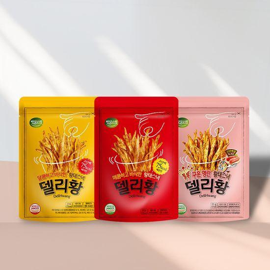 델리황 3종 택1 (매운맛, 버터맛, 명란구이맛)