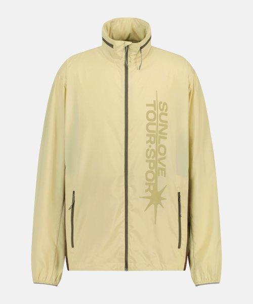 Packable UV Light Jacket Yellow