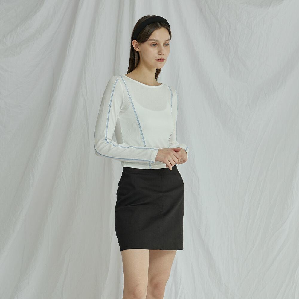 스티치 포인트 티셔츠