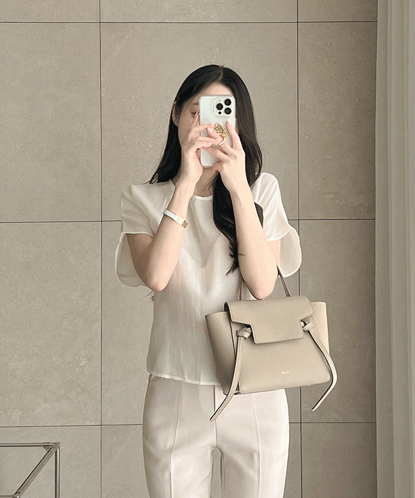 캐런 블라우스bl (2color)