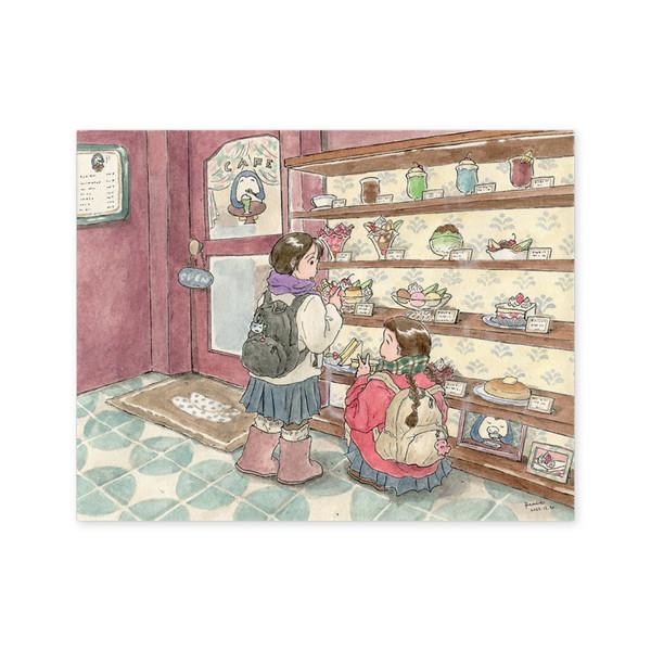 [백년서점] 동그라미 오후2 엽서