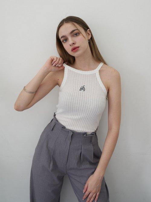 홀터넥 탑 화이트 HALTER NECK TOP WHITE [T22]