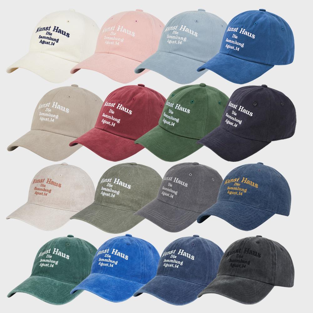 두마로 [당일 출고] 쿤스트하우스 코튼 볼캡 (35COLORS)