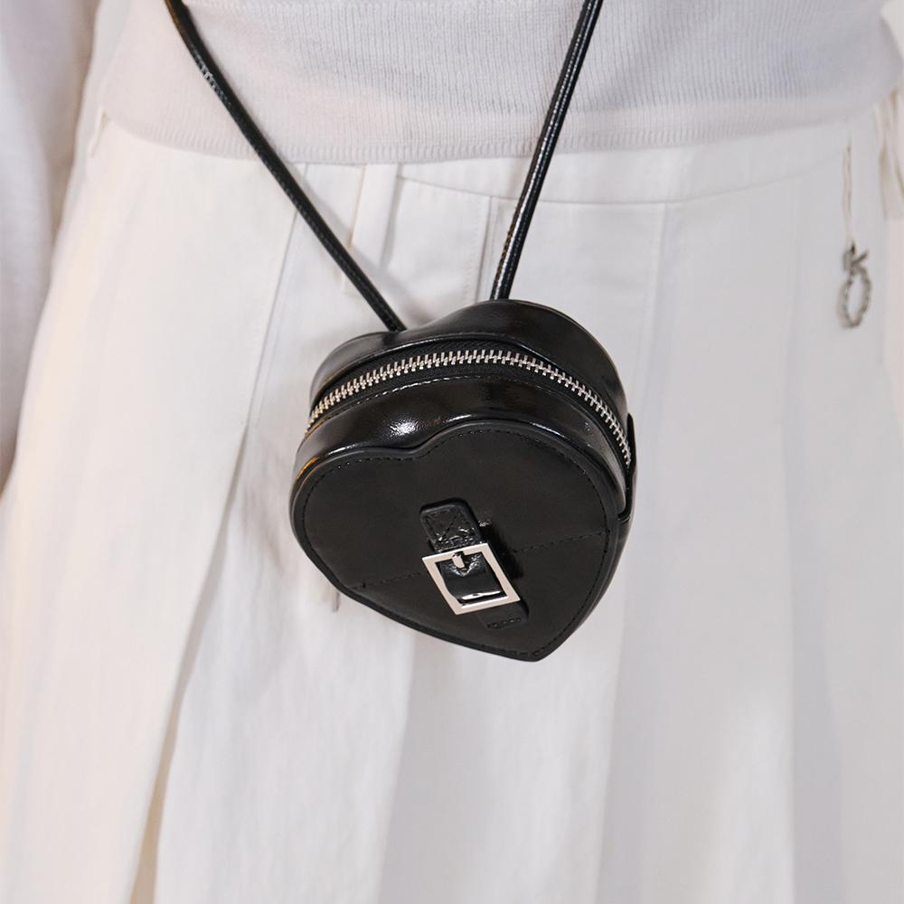 클로버하트 럭키 미니크로스백 블랙