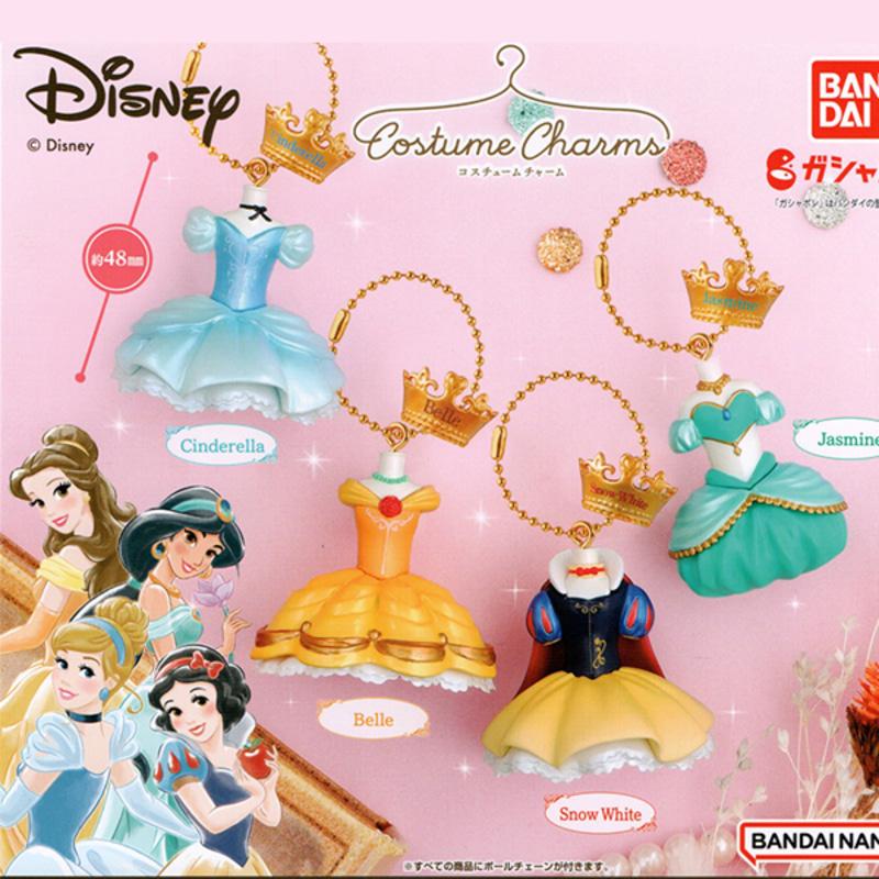 반다이 디즈니 공주 드레스 의장 코스튬 캡슐토이 가챠 피규어