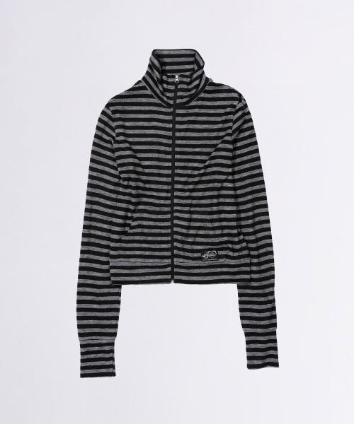 Light Weight Striped Jersey Black