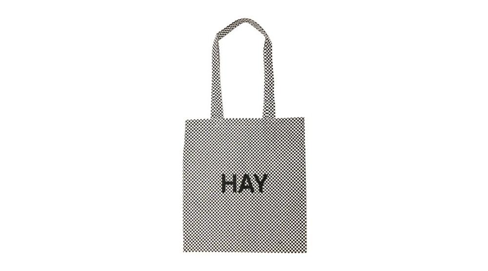 [HAY] 헤이 에코백 Hay Cotton Bag Check 체크 패턴
