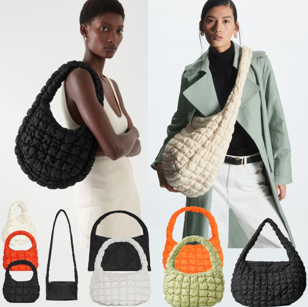 (당일출고) COS 코스 퀼티드 미니백 오버사이즈백 숄더백 제니백 구름가방 마이크로 식빵