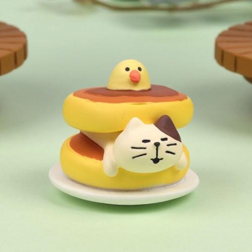 concombre 핫케이크 고양이