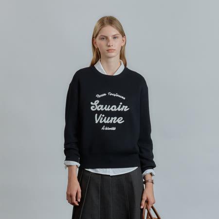 이런 상품 어때요? 마인드브릿지 레터링자수니트 MYKT7205