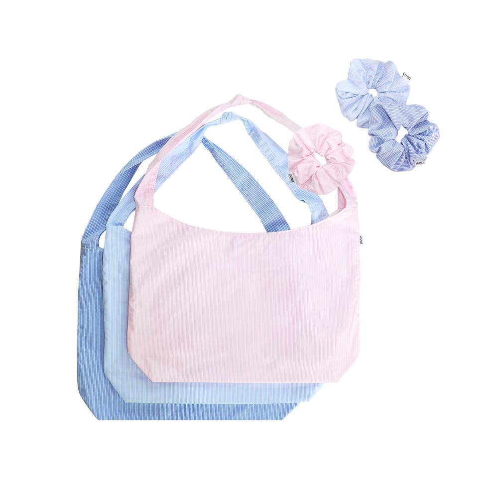 Pale eco bag + Scrunchie