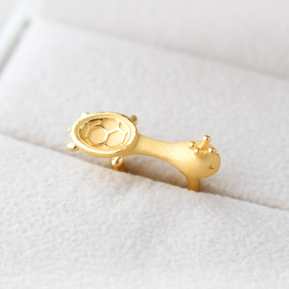 거북이 수저 순금 애기 돌반지 아기 백일 종로 돌선물 1.875g 3.75g