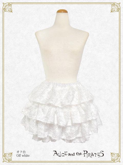 Mischievous Angels & Devils Frill Pants - オフ白 White