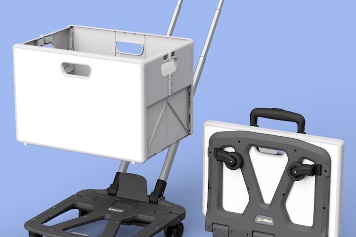 [오늘의딜][단독가격] 분리되는 카트! 접이식카트/폴딩박스 세트(6colors)