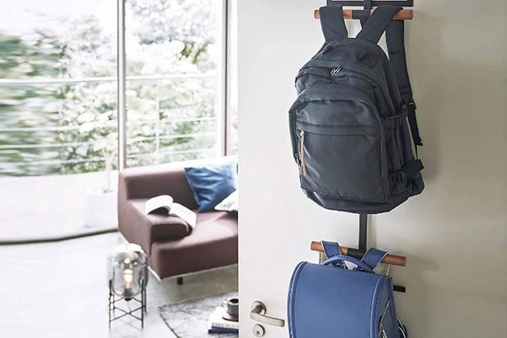 철제 도어 책가방 가방걸이 2color