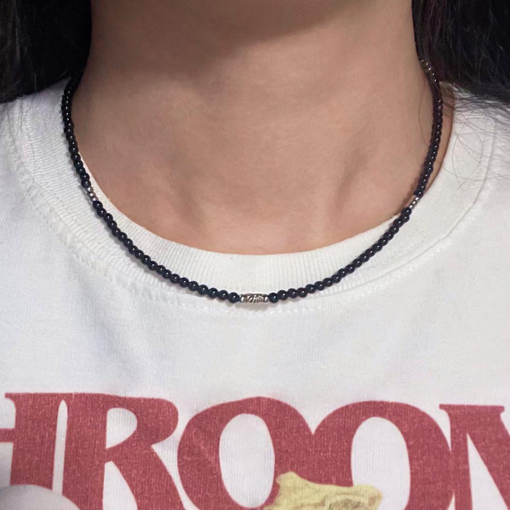 [SCDR] 애프터썬 after sun 블랙오닉스 원석 목걸이