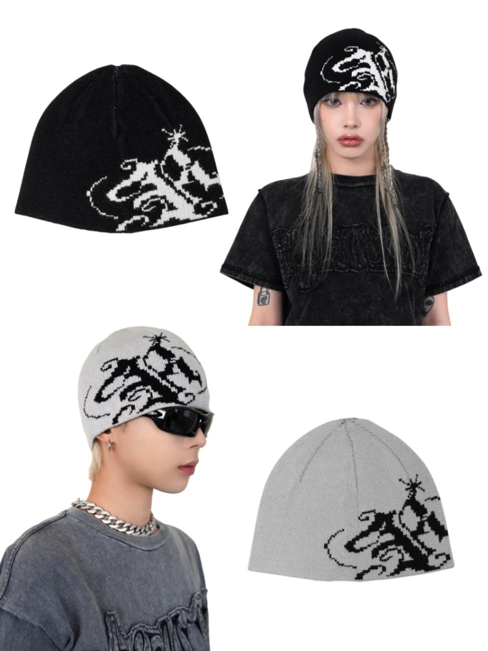 7/21 19:00発売【Rosen Kreuz】planet logo beanie