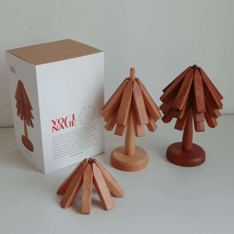 [요기나게] 나무 냄비받침대