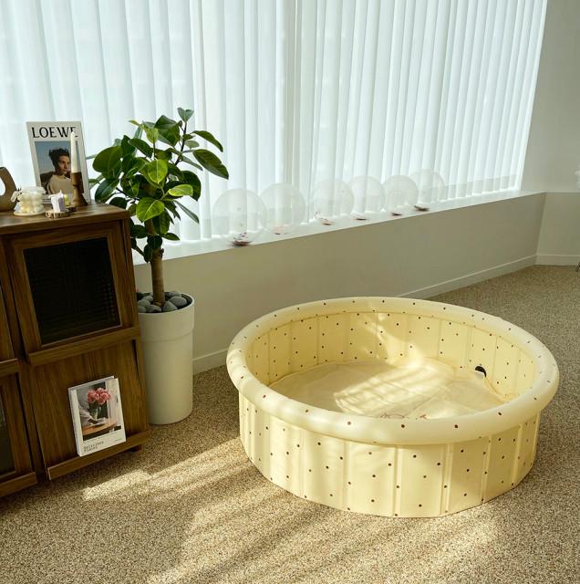 베베킷 플레이 매트 아기 볼풀장 촉감 오감놀이 접이식 수영장 물놀이