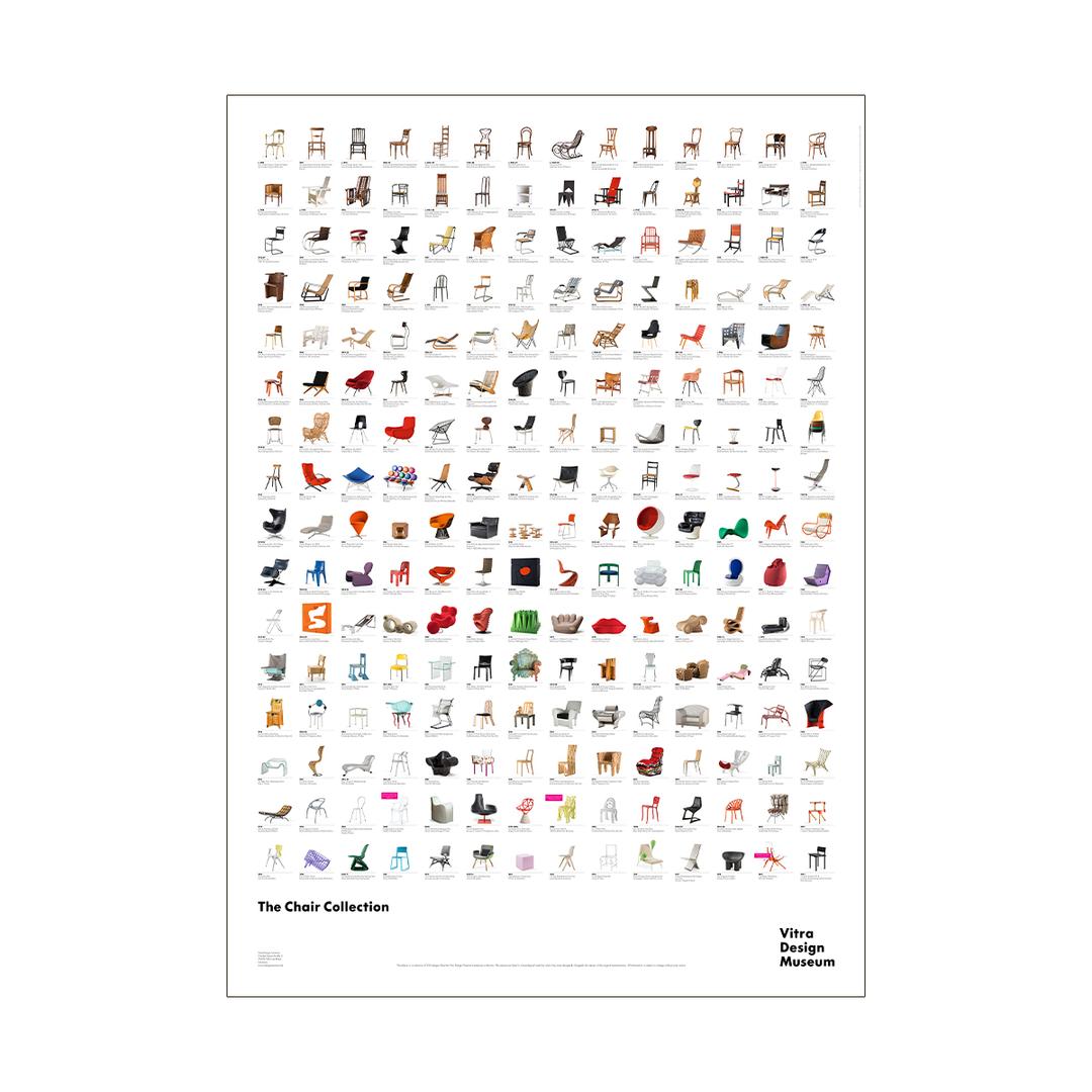 VDM chair collection poster new edition