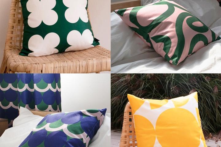 (모음전) 패턴 쿠션커버 포인트 쿠션커버 BEST ITEM