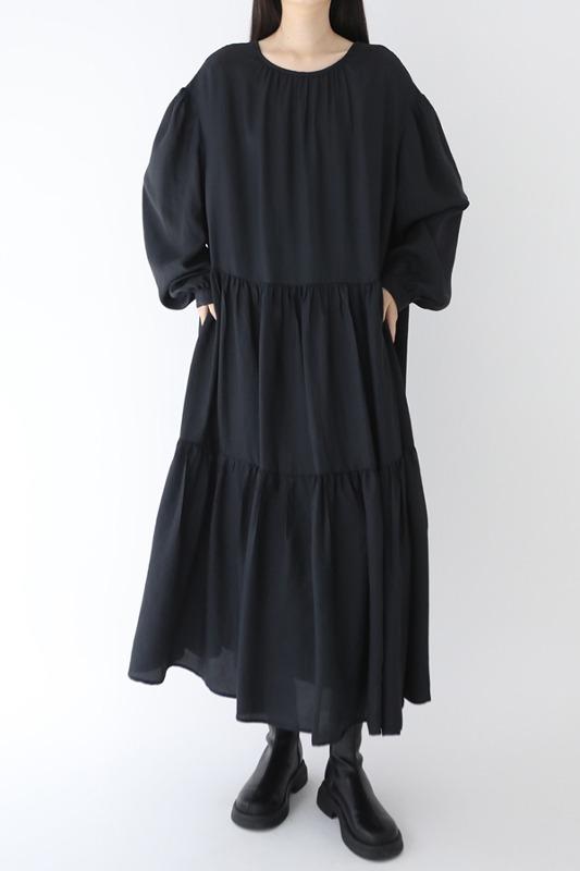 셔링 롱 원피스to.d752(3color)