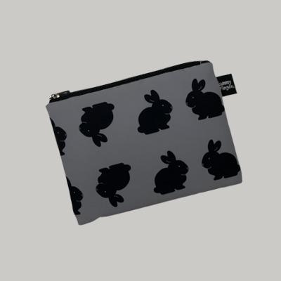 [3차입고]패딩파우치M_ 해피블랙래빗