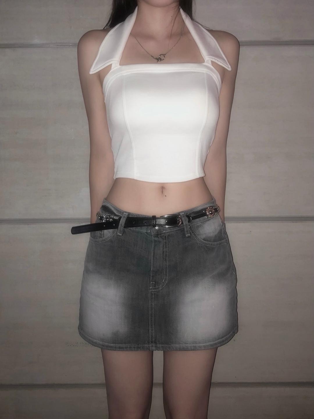 Link Halter Neck Top(3 color)