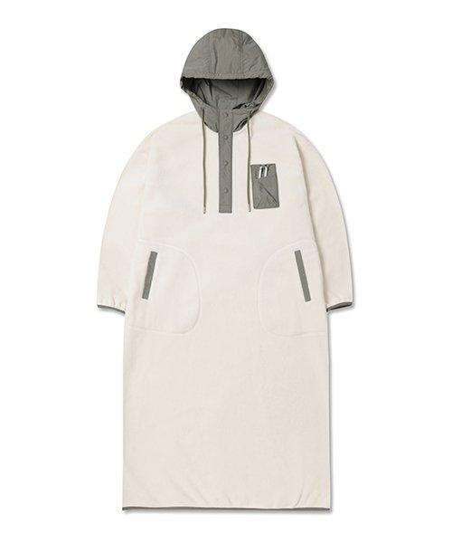 여성 롱 플리스 원피스 (Ivory)