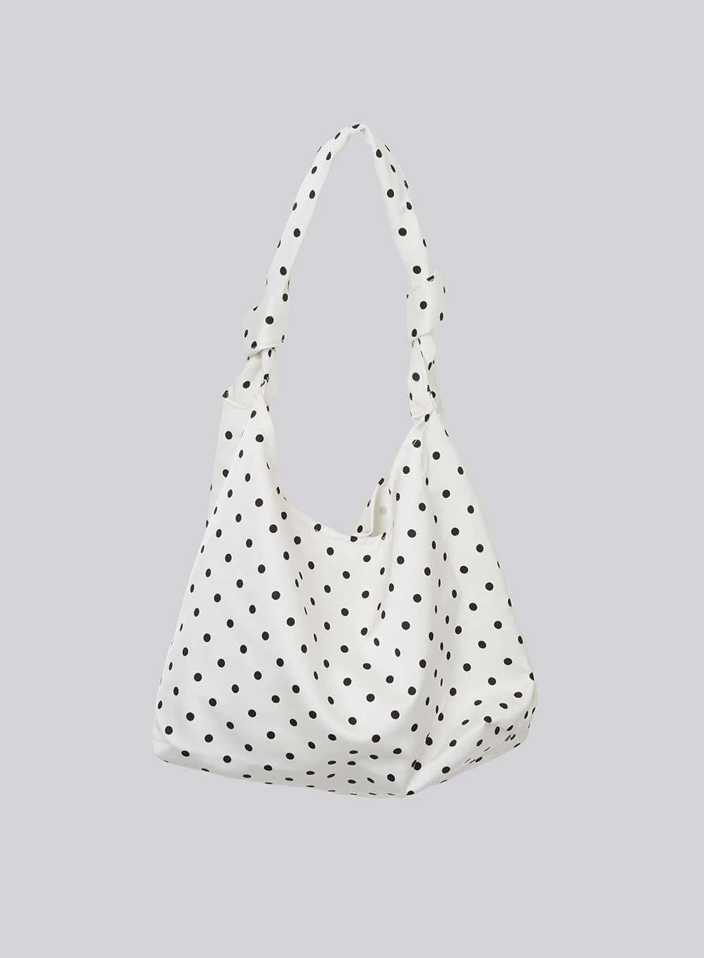 타리멜 도트 매듭 숄더백