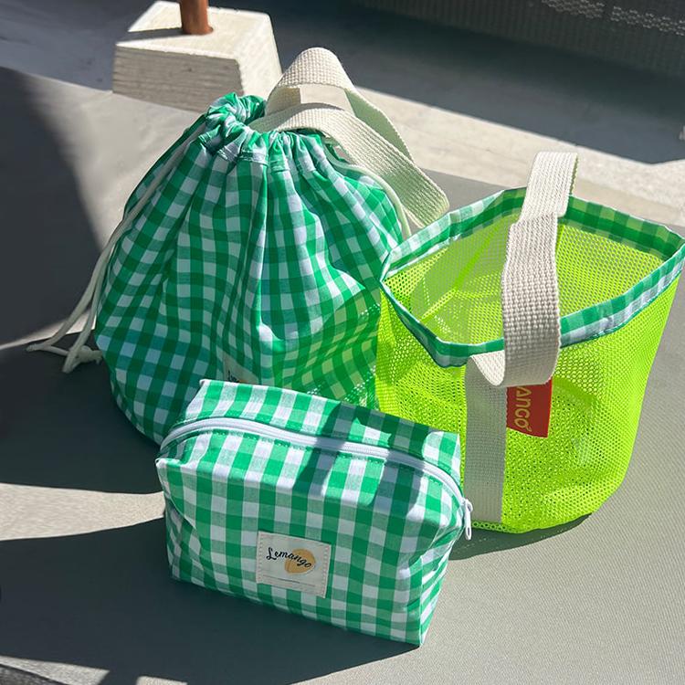 르망고 워터프루프 쓰리인원 수영가방 그린 [LGNBG71002047 수영가방]