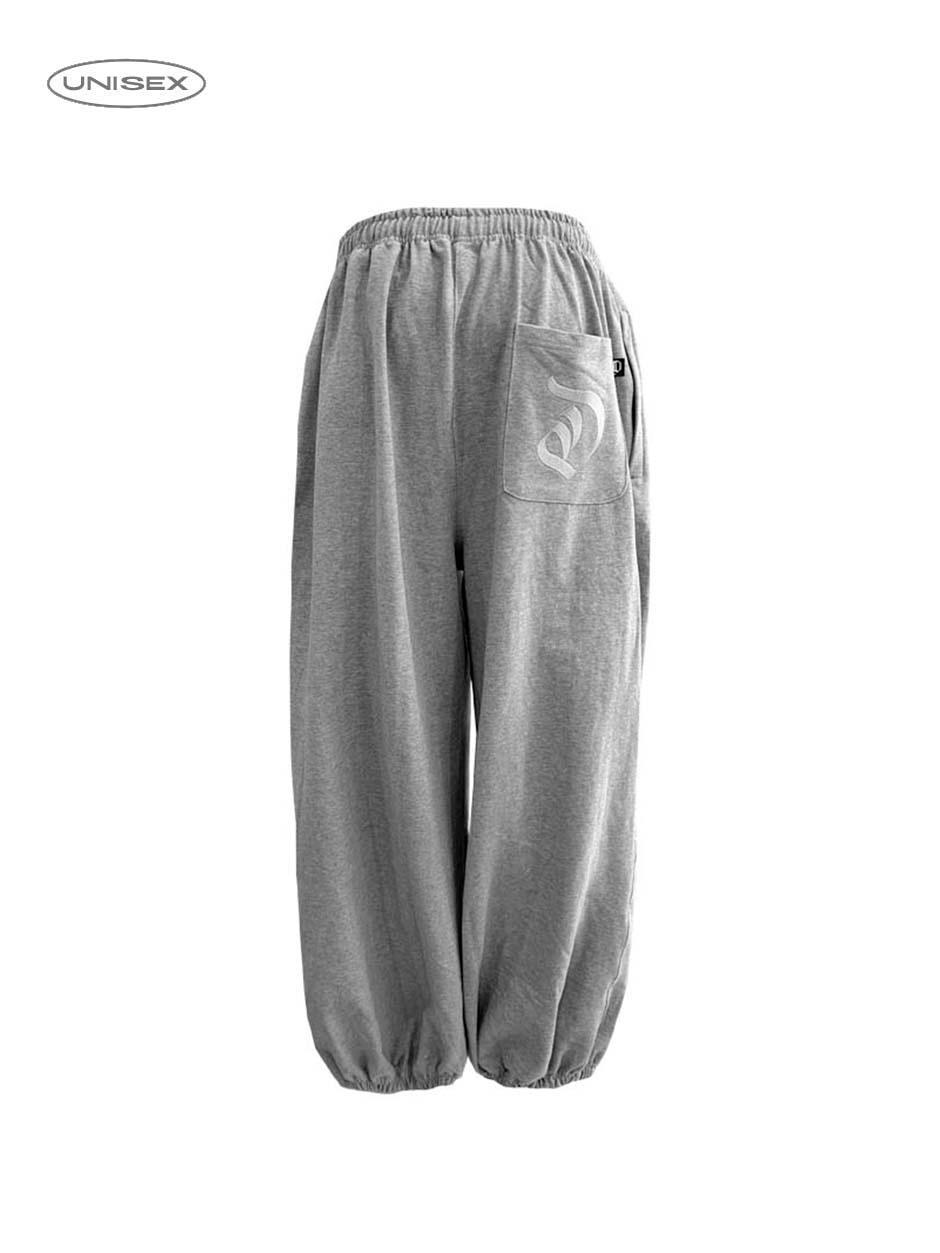 Molly wide jogger in grey