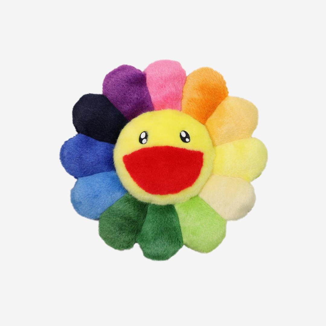 Kaikai Kiki Flower Cushion 30cm Rainbow