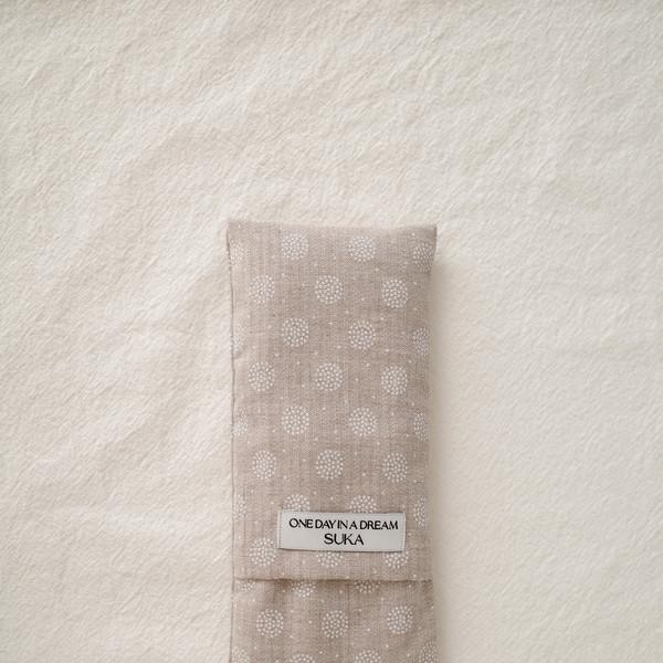 Natural Eye Pillow - dot
