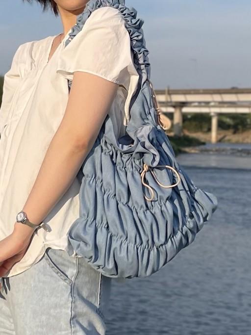 청👖 주름가방 3종🧵(핸드폰백,미니백,빅백)💙