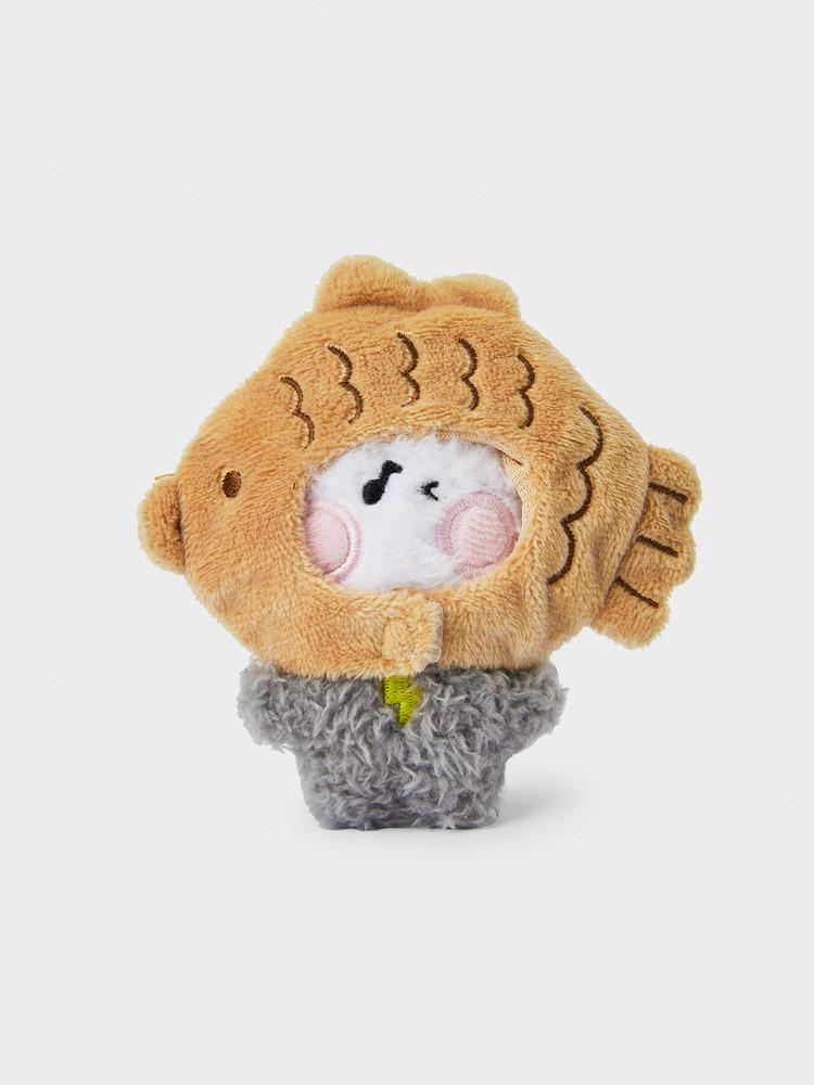 라인프렌즈 TRUZ YOCHI 미니 미니니 붕어빵 스낵 인형